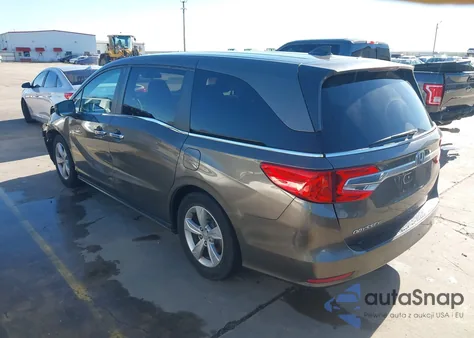 2019 Honda Odyssey Ex z USA, uszkodzony, nr VIN 5FNRL6H52KB039324